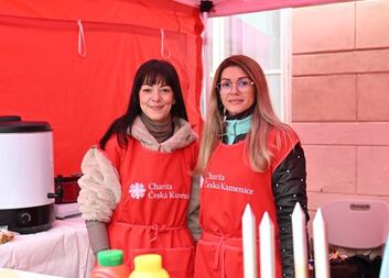 Dýňobraní v našem stánku pro Domácí hospic