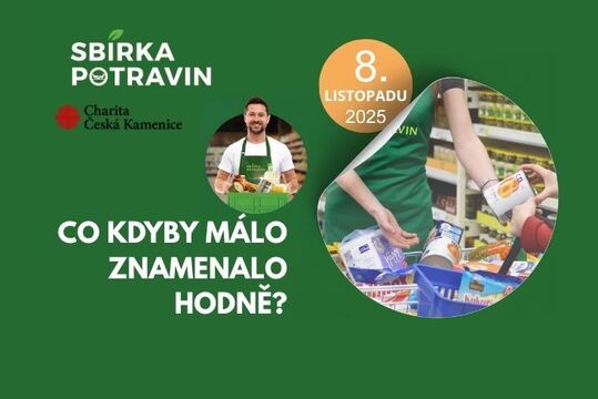 Sbírka potravin 8.11.2025