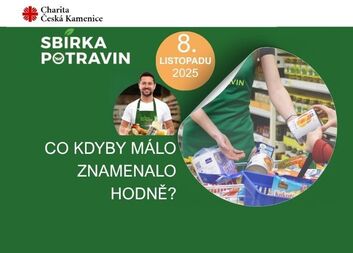 Sbírka potravin 8.11.2025